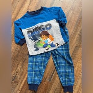 Go Diego Go PJ set